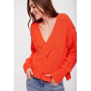 Free People Coco V neck Sweater sz. S